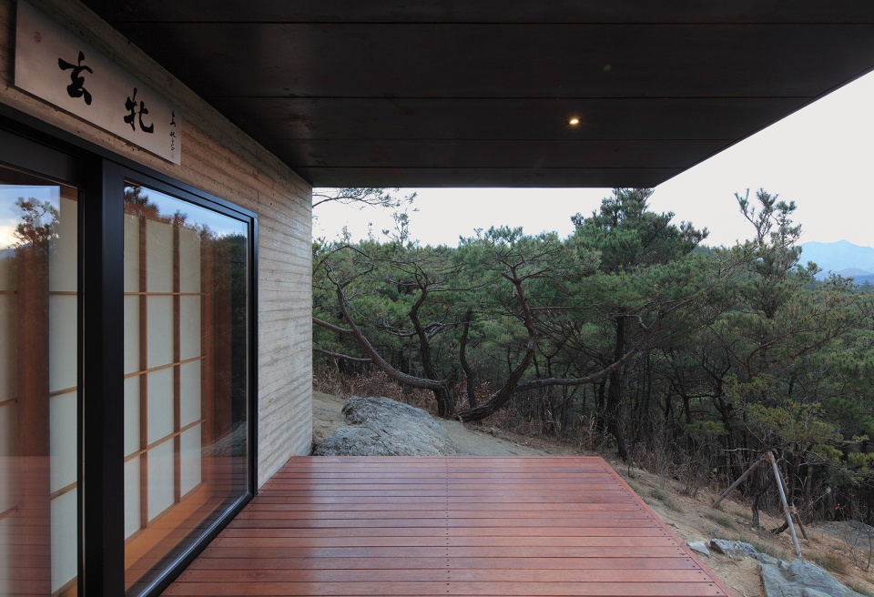 bugye arboretum sayuwon hyunam by iroje architects planners