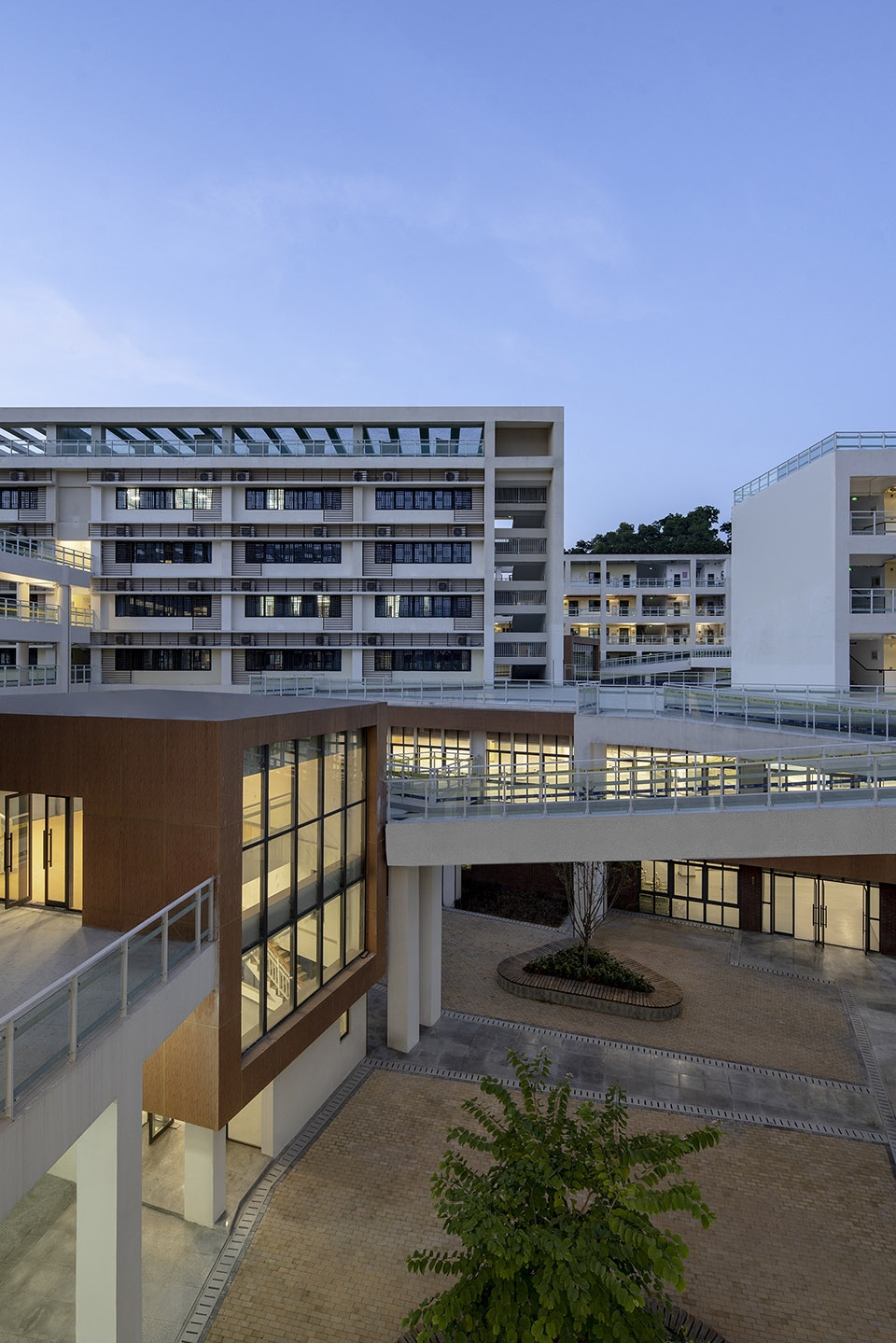 fenghuang school in guangming new district of shenzhen china by zz studio