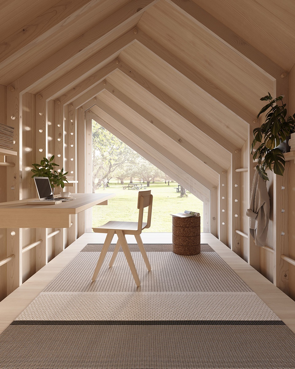 Space of Mind a modular cabin by Studio Puisto Architects