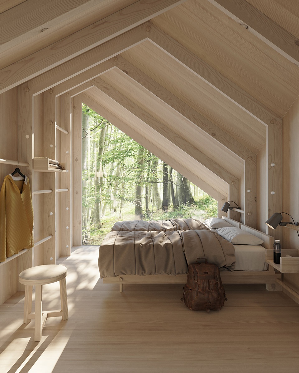 Space of Mind a modular cabin by Studio Puisto Architects