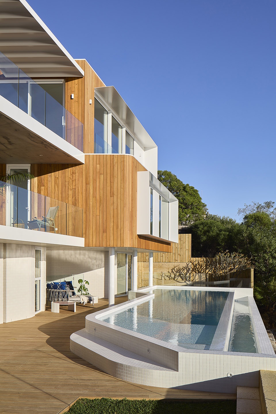 木材混凝土玻璃织物标签:珀斯分类:住宅室内设计住宅建筑独栋住宅非常