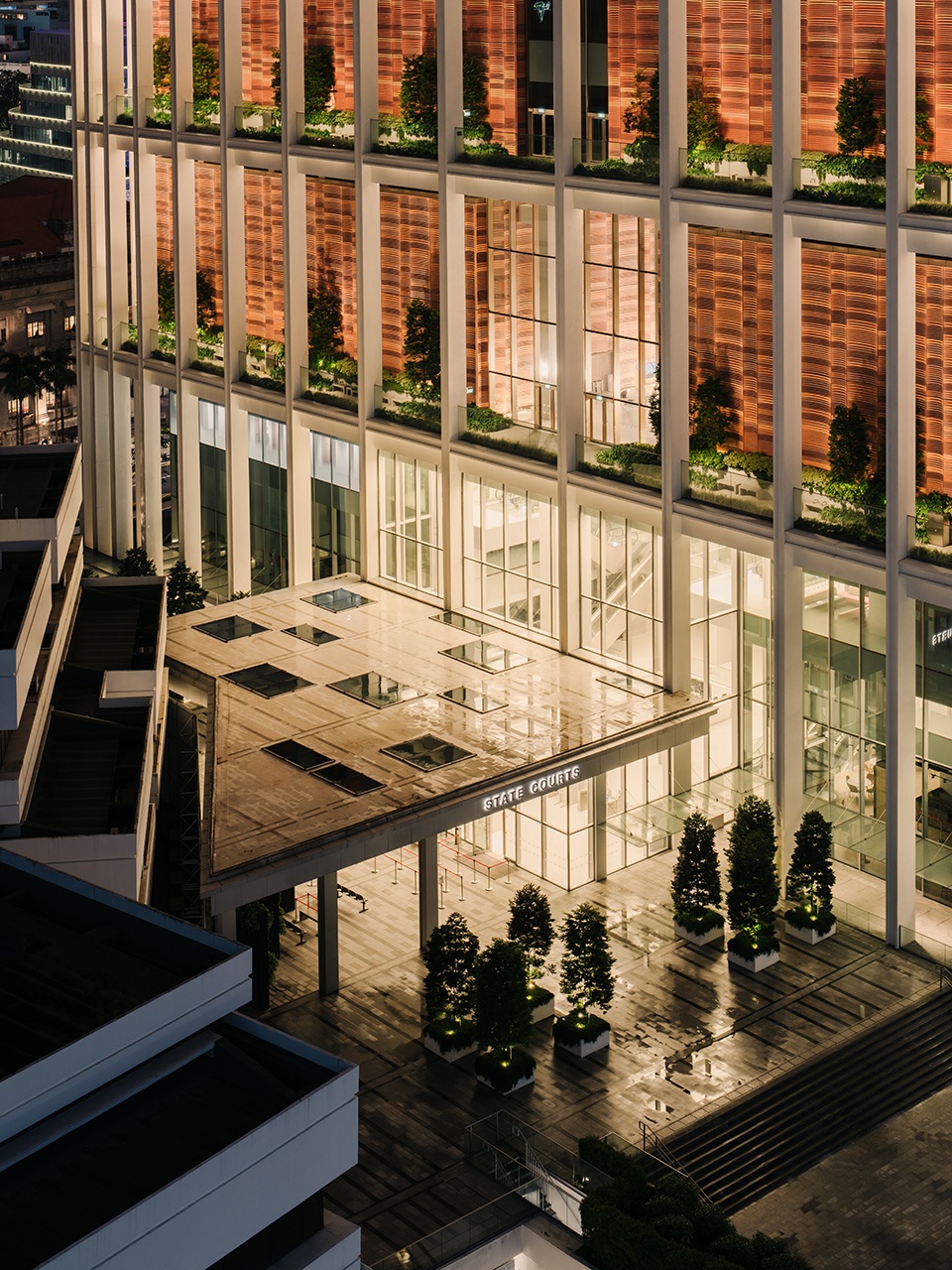 new state courts towers by serie multiply