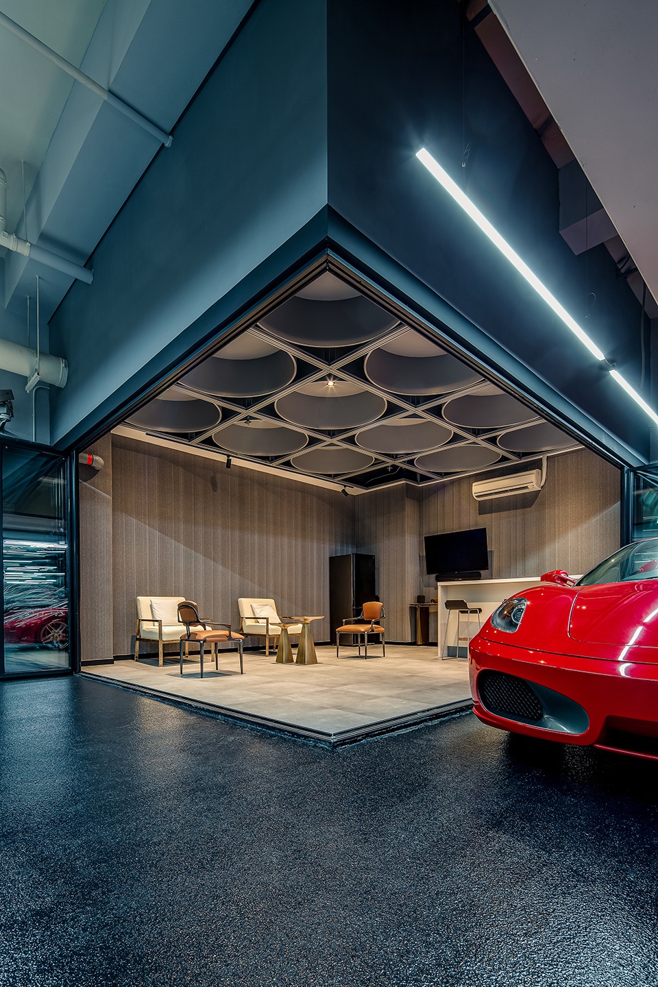 e carpark china by oft interiors ltd