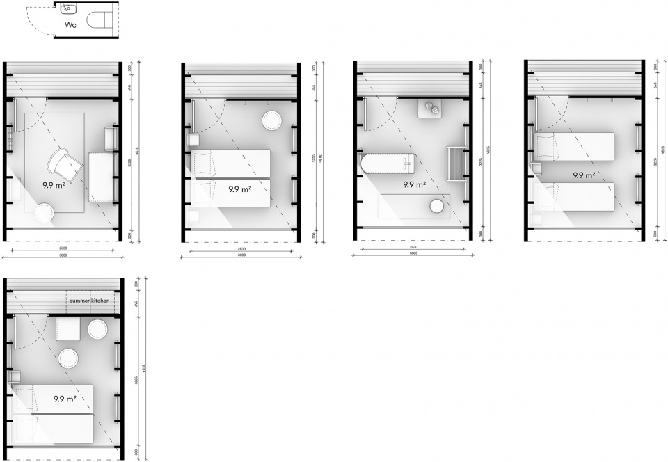 Space of Mind a modular cabin by Studio Puisto Architects