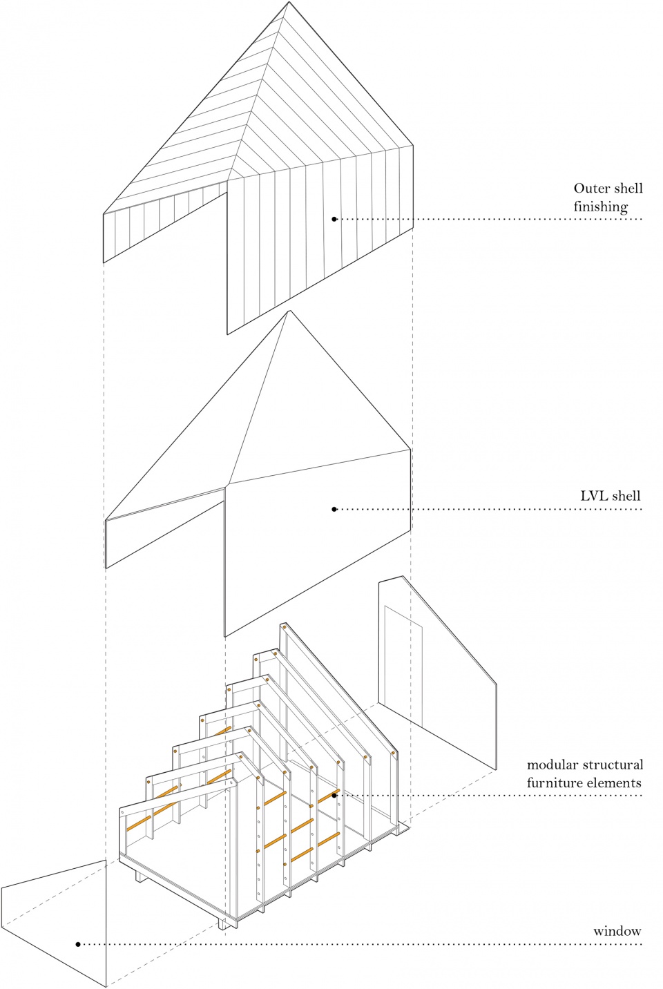Space of Mind a modular cabin by Studio Puisto Architects