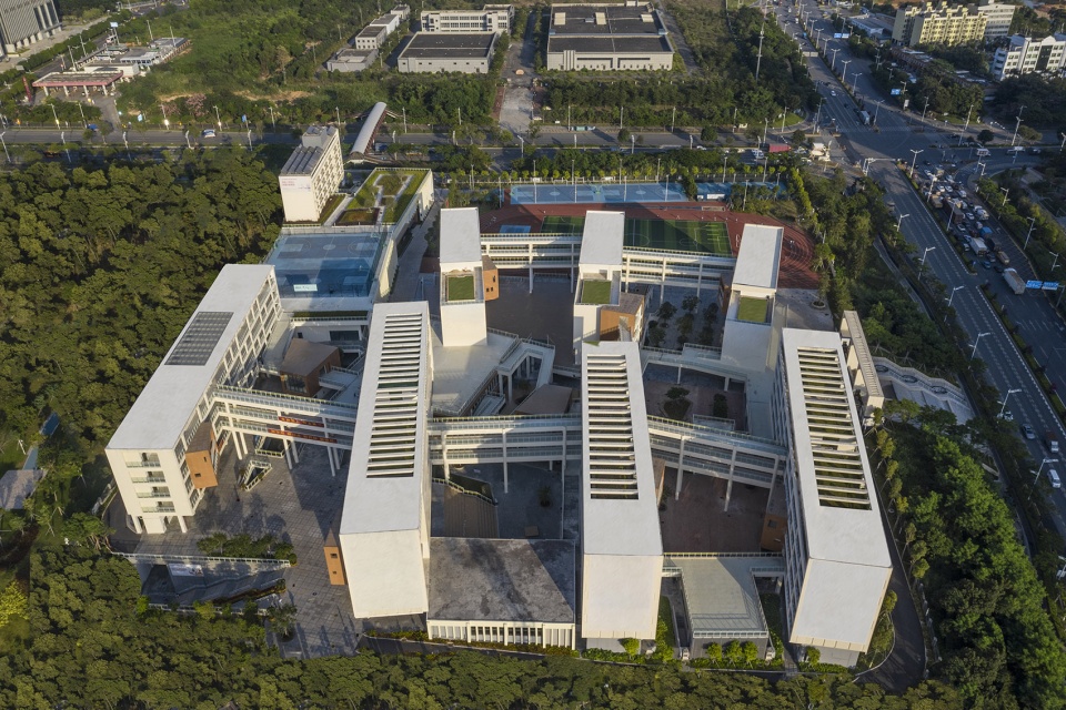 fenghuang school in guangming new district of shenzhen china by zz studio