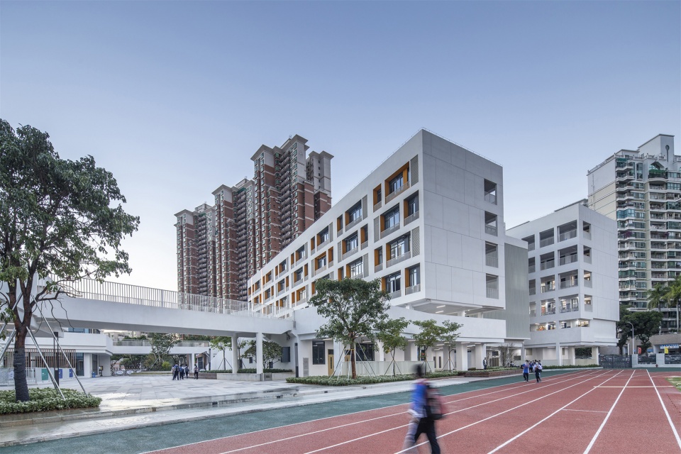 shenzhen futian meixiang school china by cmad architects