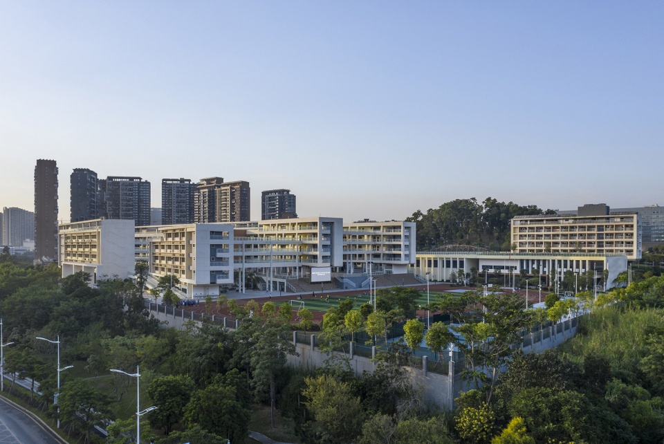 fenghuang school in guangming new district of shenzhen china by zz studio