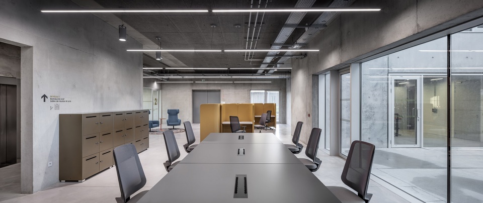 fort agglo 21 technology park by randja farid azib architects
