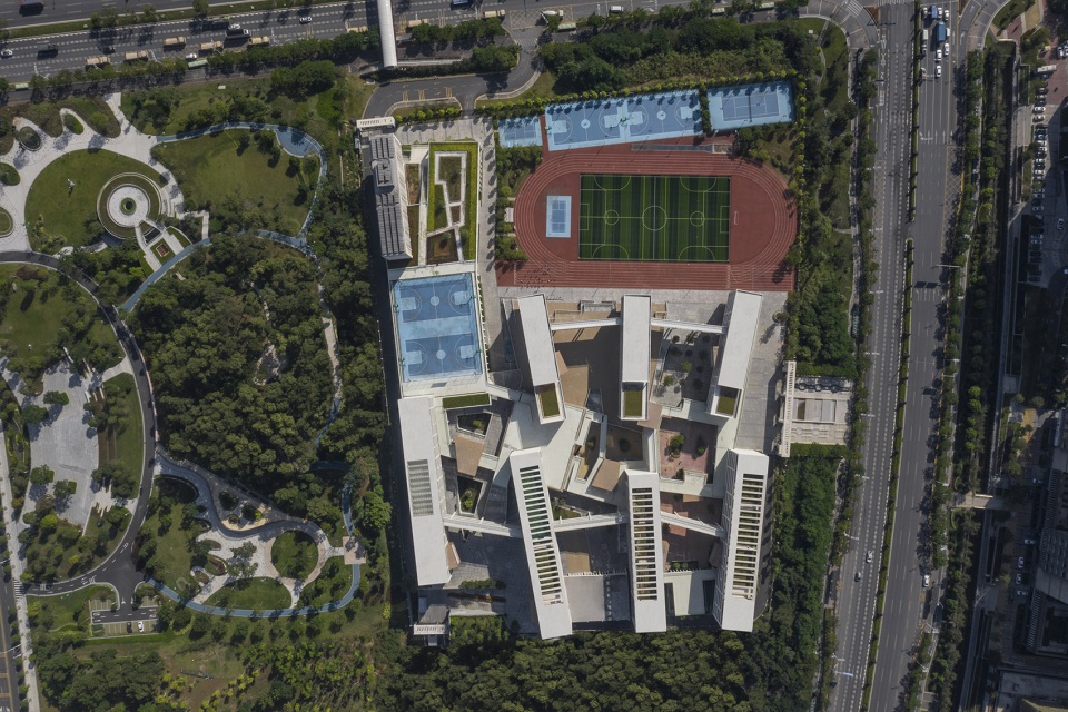 fenghuang school in guangming new district of shenzhen china by zz studio
