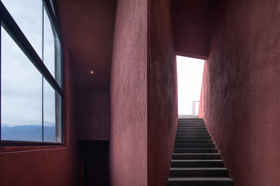 the church in the valley mabian visitor center china by wearch