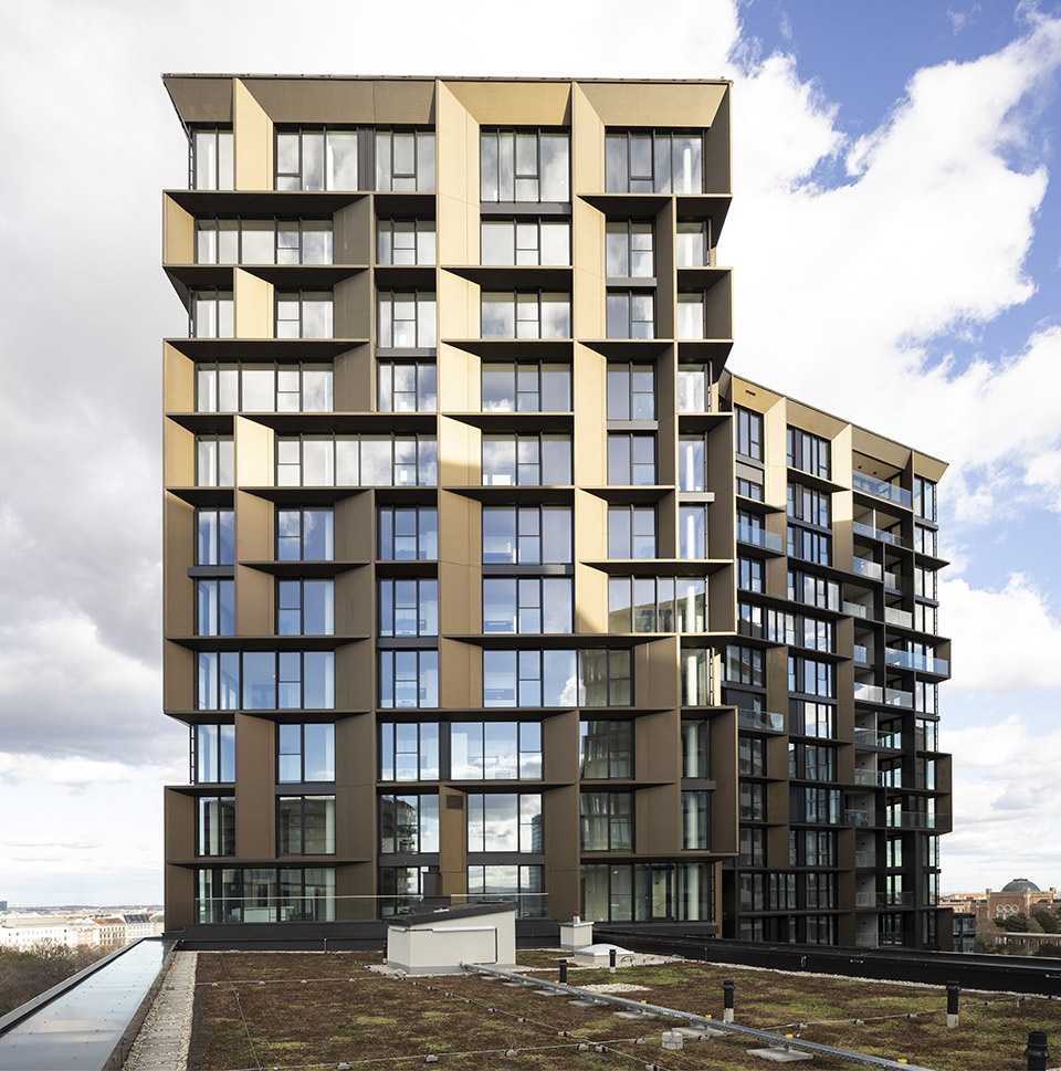 336 BEL MAIN RESIDENCES VIENNA by Delugan Meissl Associated Architects