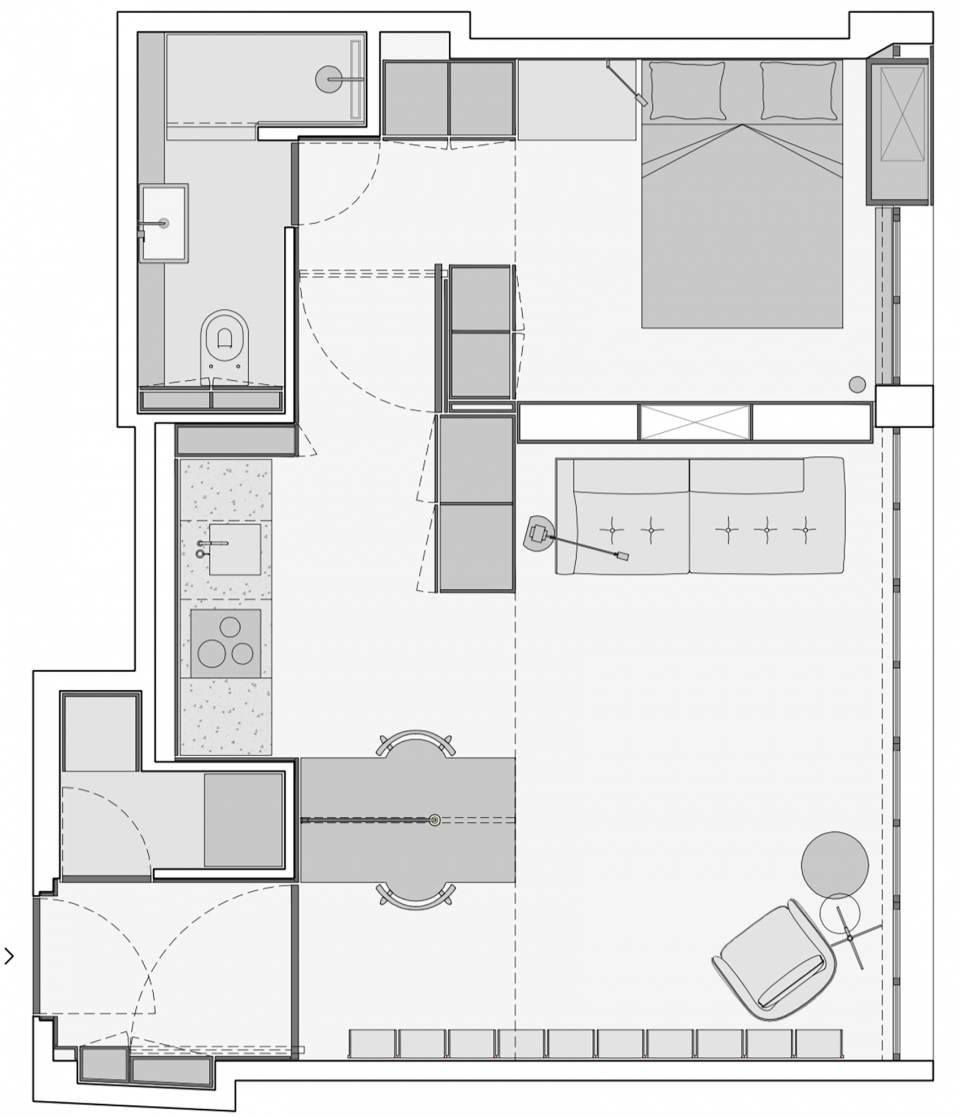apartment in el putxet by francesc rife studio