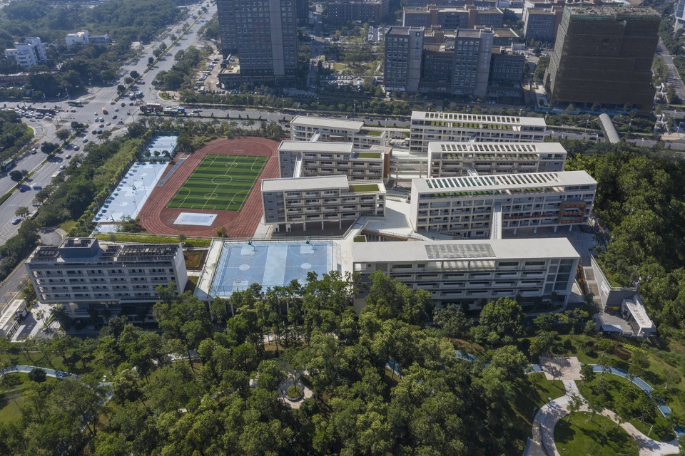 fenghuang school in guangming new district of shenzhen china by zz studio