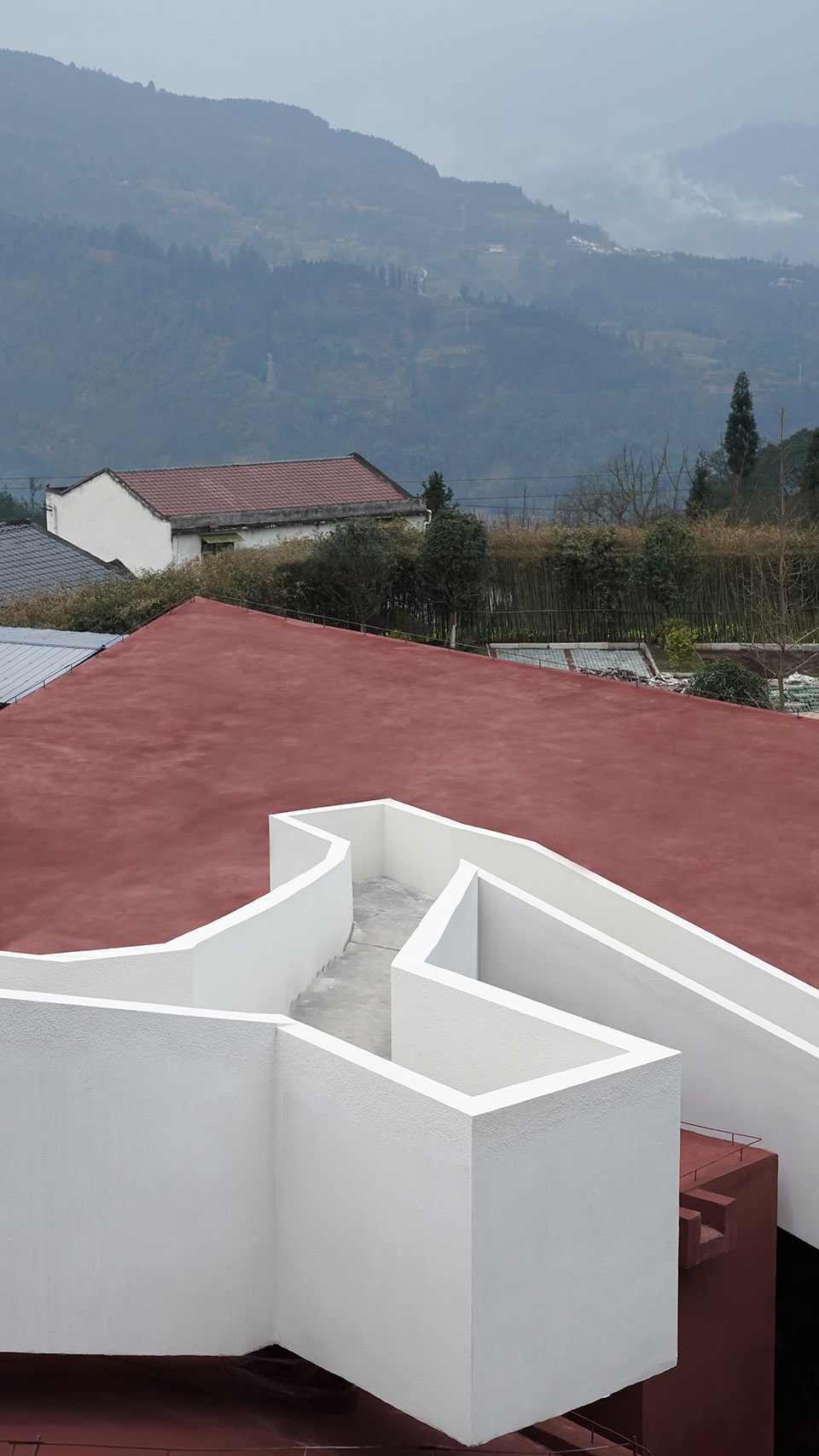 the church in the valley mabian visitor center china by wearch