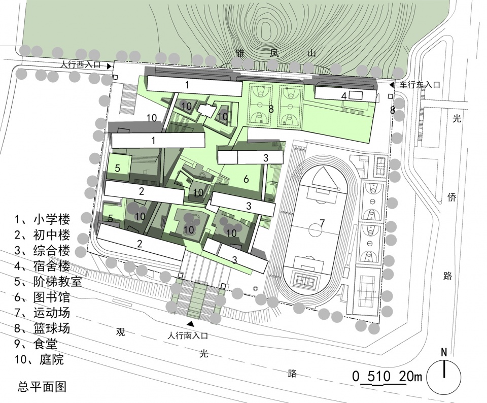 fenghuang school in guangming new district of shenzhen china by zz studio
