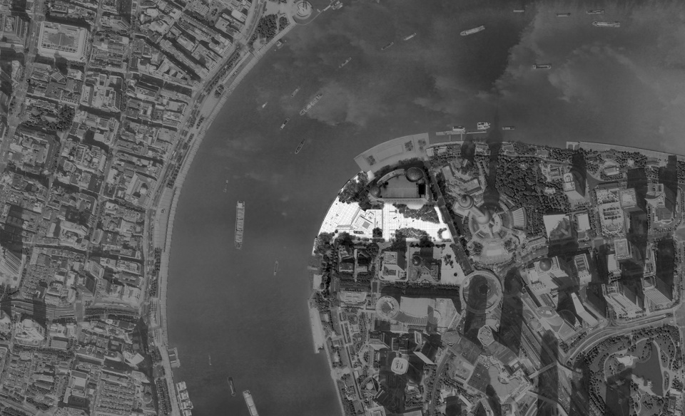 museum of art pudong map by ateliers jean nouvel