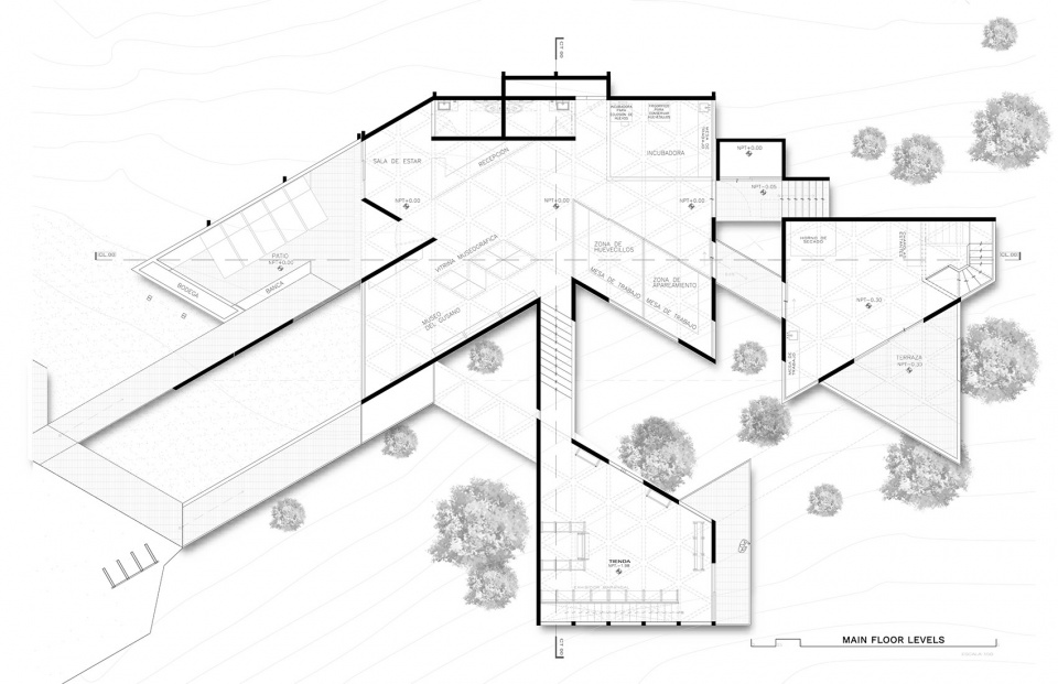 Silk Worm Sanctuary by LAMZ Arquitectura