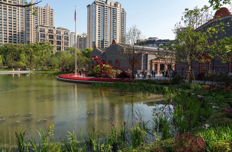 Taipingqiao Park China by DLC