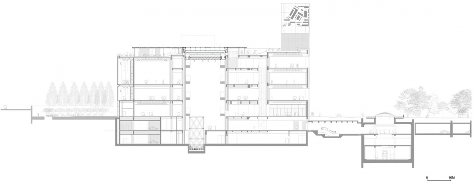 museum of art pudong map by ateliers jean nouvel