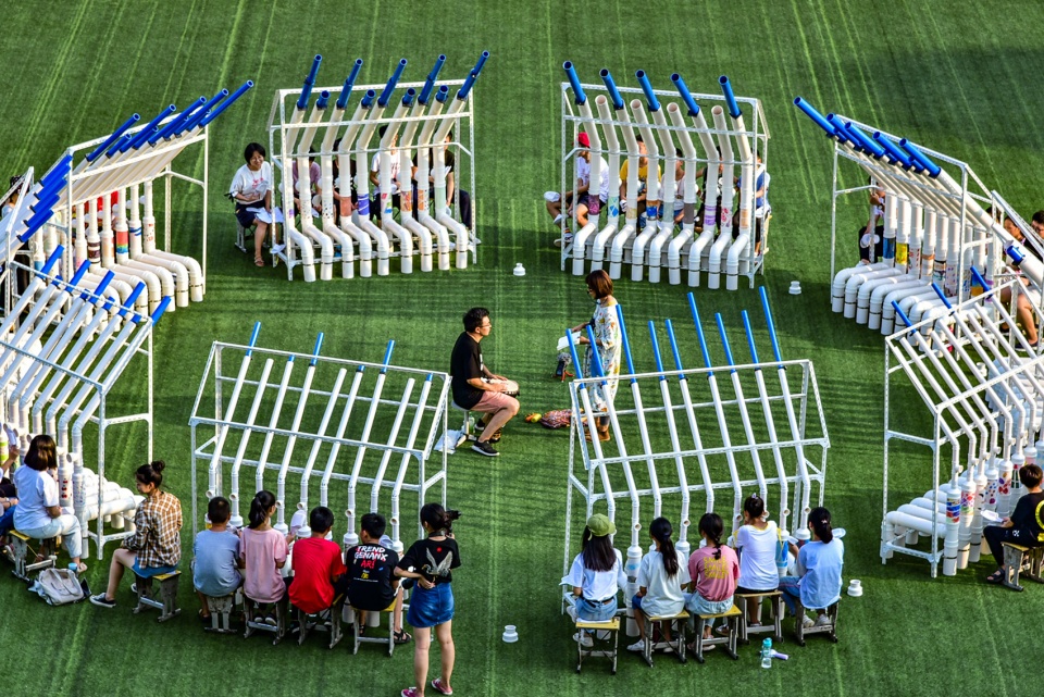 blue daydream china by one take architects