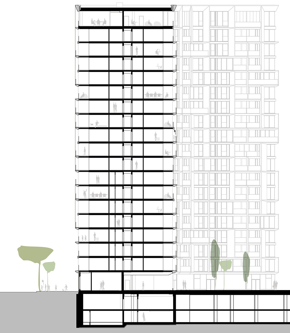 336 BEL MAIN RESIDENCES VIENNA by Delugan Meissl Associated Architects