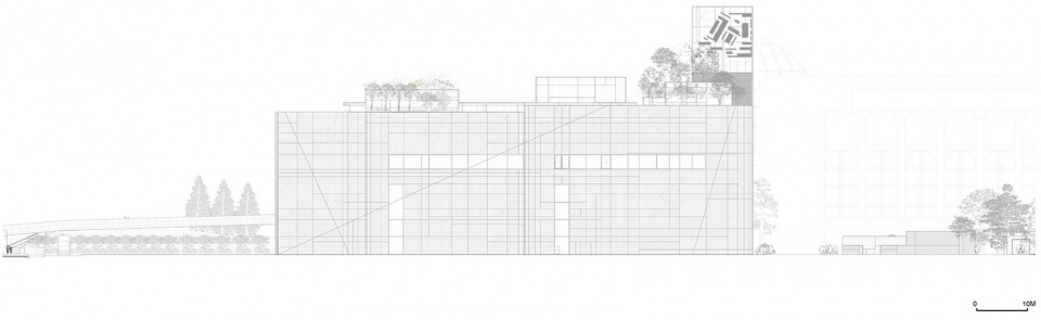 museum of art pudong map by ateliers jean nouvel
