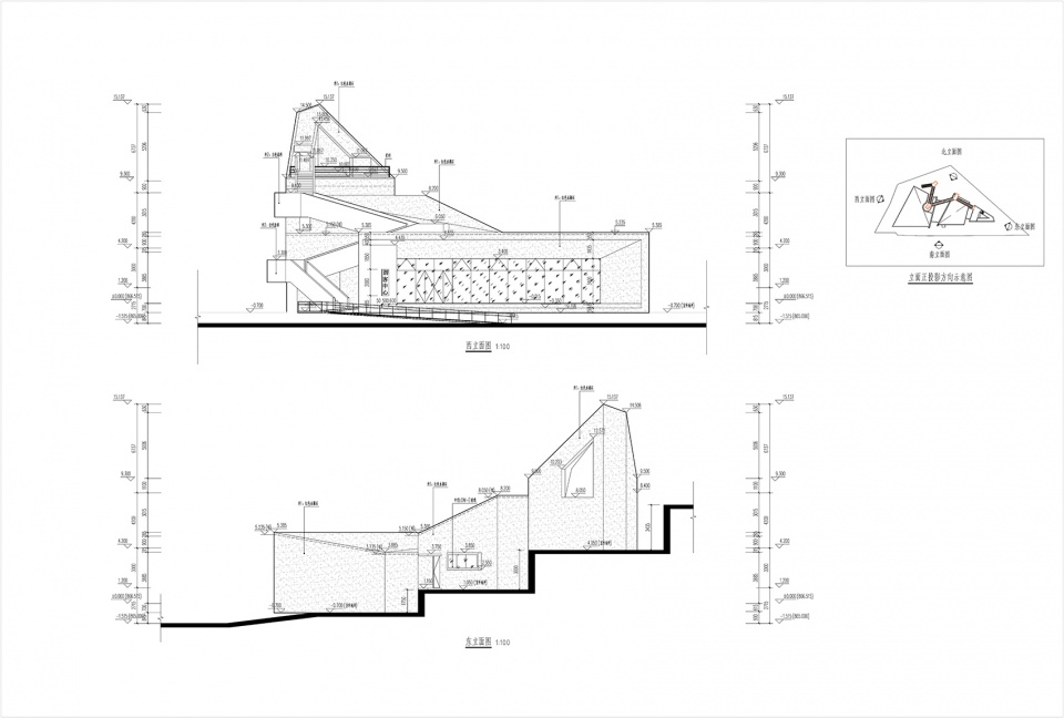 the church in the valley mabian visitor center china by wearch