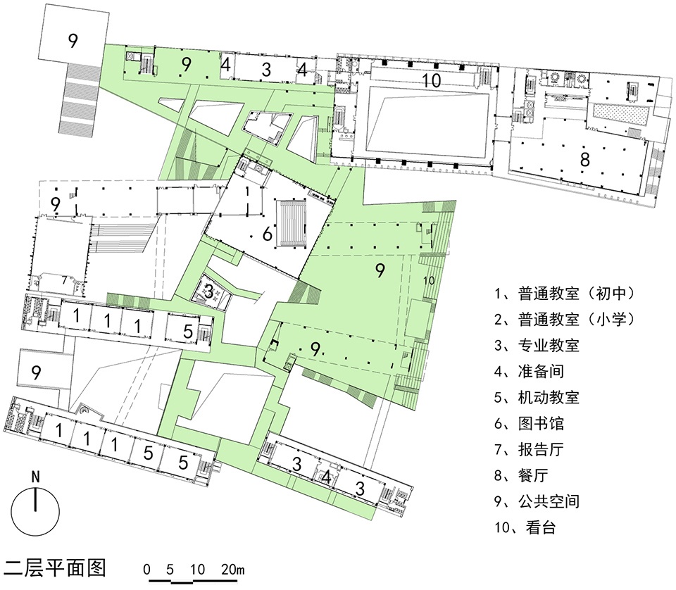 fenghuang school in guangming new district of shenzhen china by zz studio