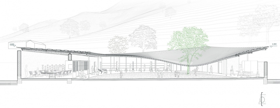 heart of yongan community center yunnan china by tjad