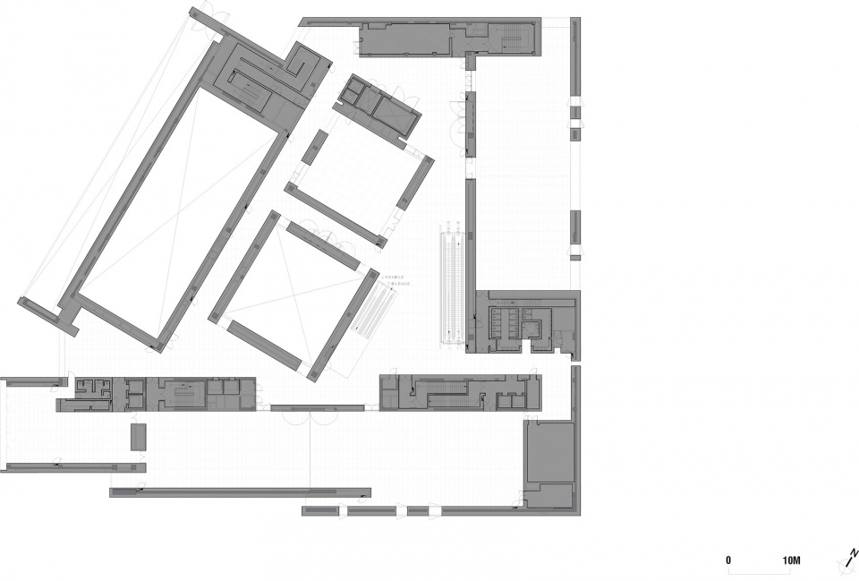 museum of art pudong map by ateliers jean nouvel