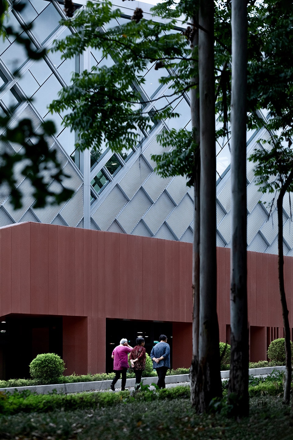 Volleyball gymnasium of Chengdu University China Southwest Architectural Design and Research Institute
