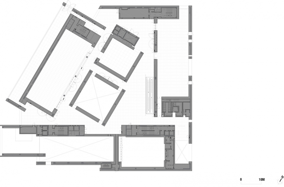 museum of art pudong map by ateliers jean nouvel