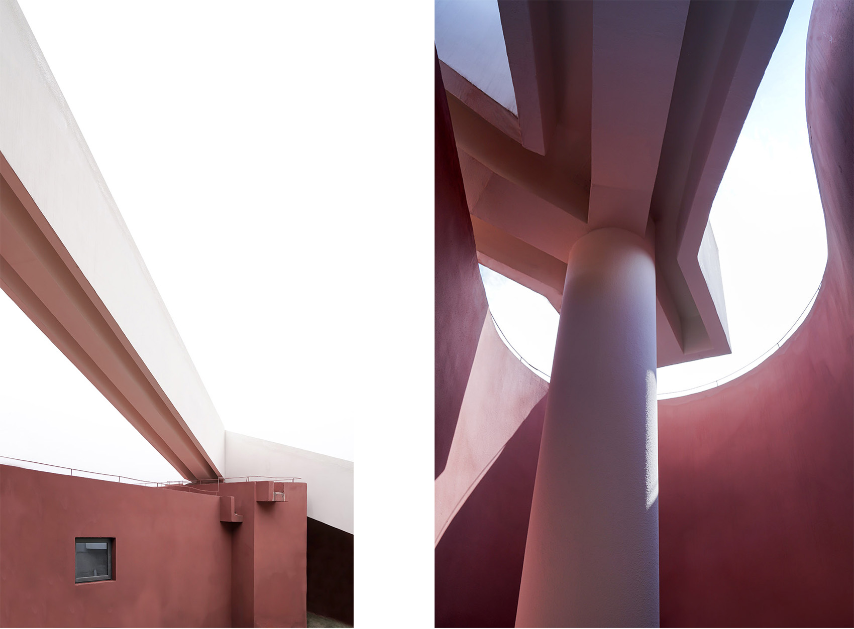 the church in the valley mabian visitor center china by wearch