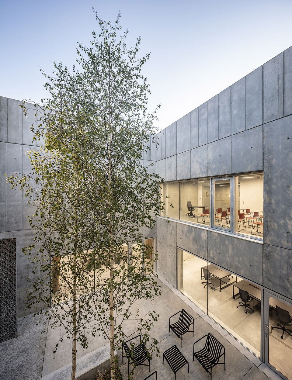 fort agglo 21 technology park by randja farid azib architects