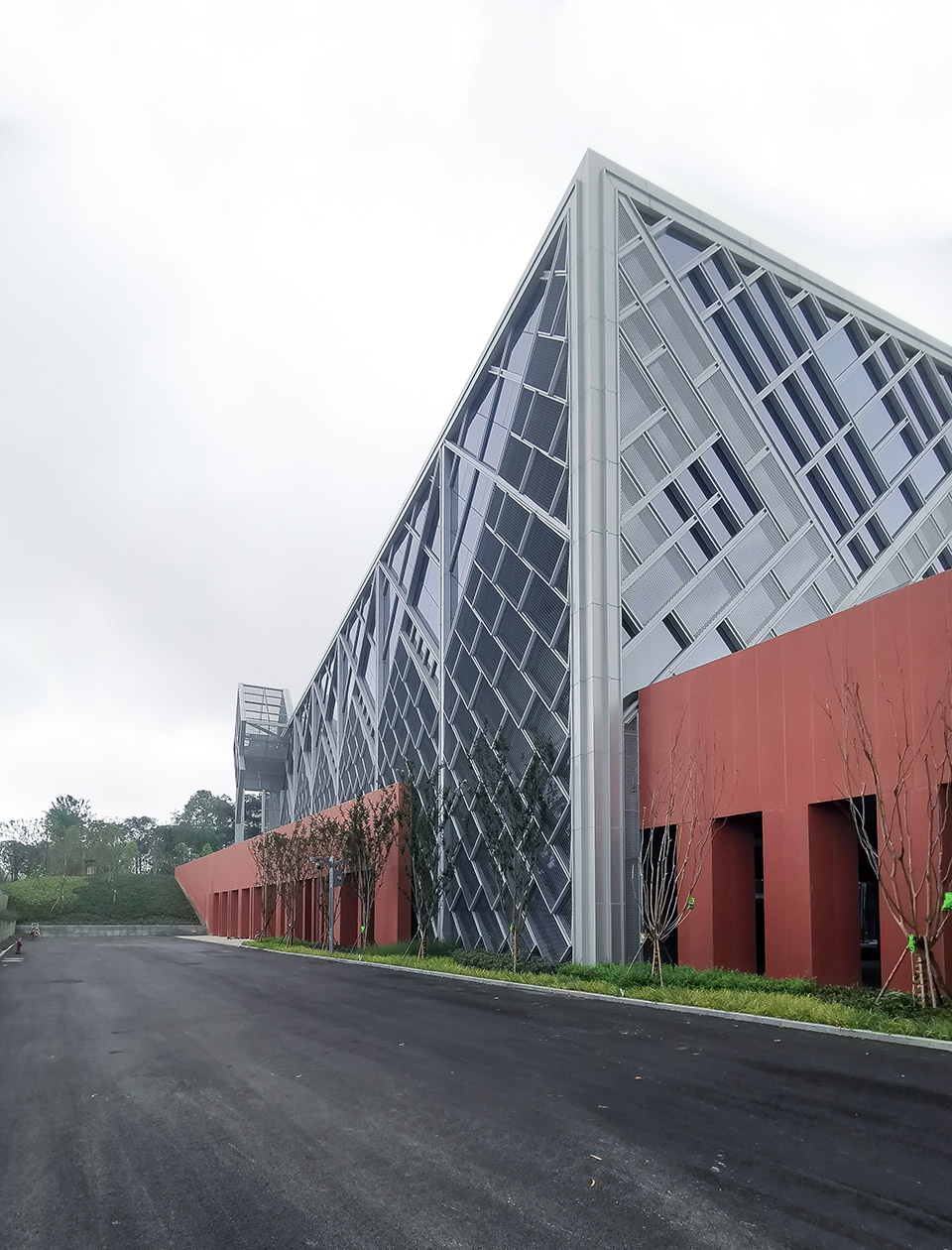 Volleyball gymnasium of Chengdu University China Southwest Architectural Design and Research Institute