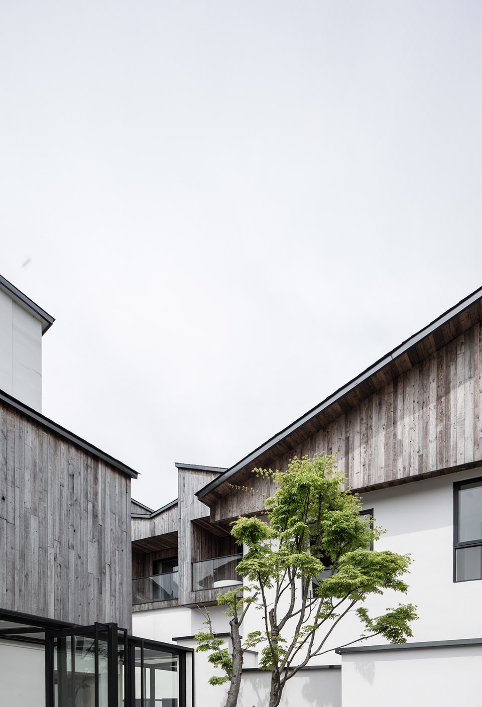 Cloudy Courtyard China by One Take Architects