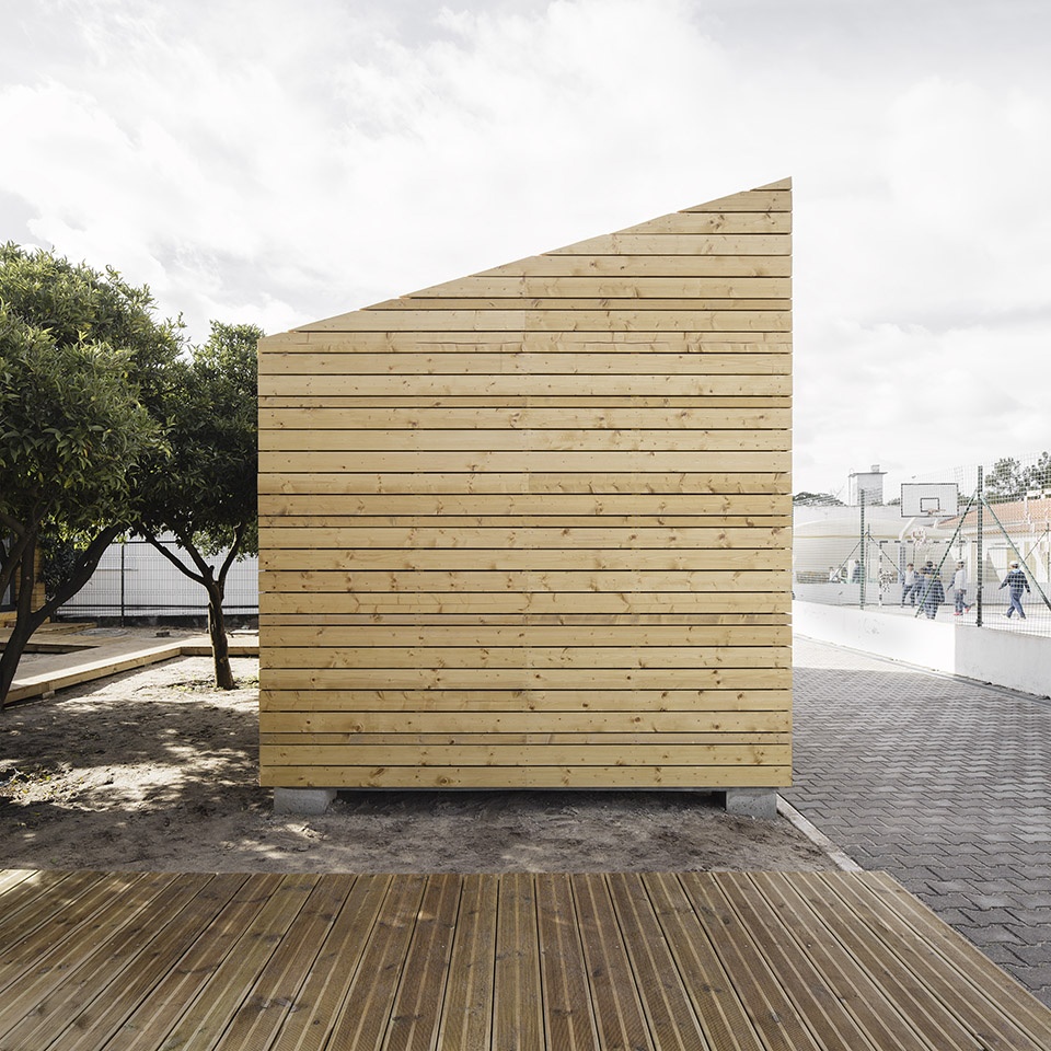 study rooms of the international school of palmela portugal by estudio amatam