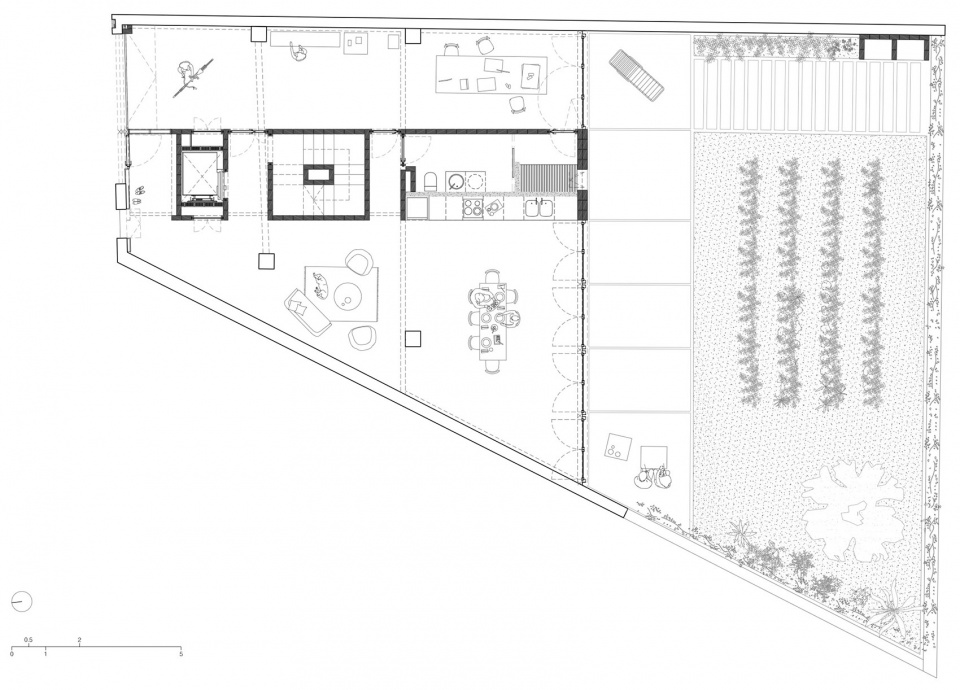 conversion of agricultural warehouse to senior cohousing spain by arqbag