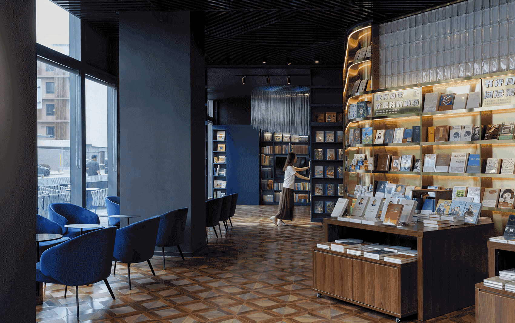 the design of viti books bookstore beijing by 3andwich design