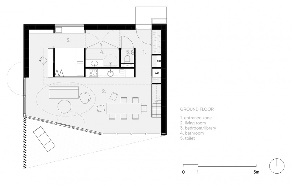 holiday home netherlands by orange architects
