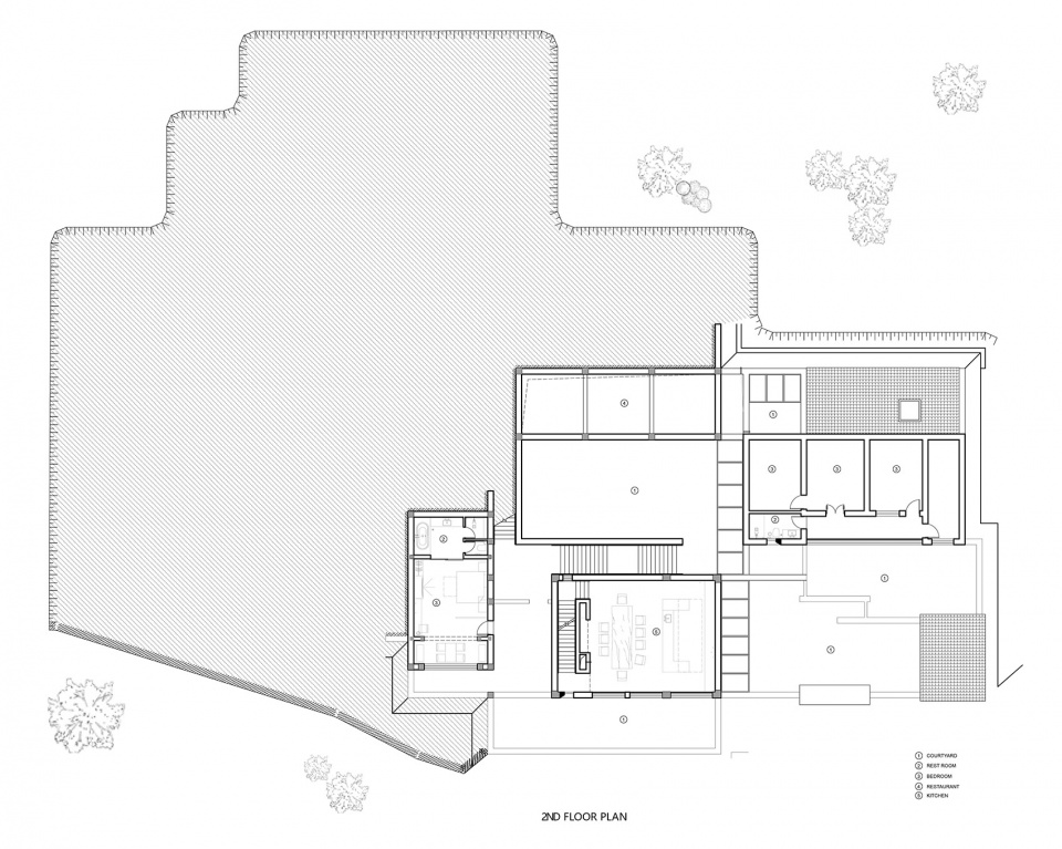 Cloudy Courtyard China by One Take Architects