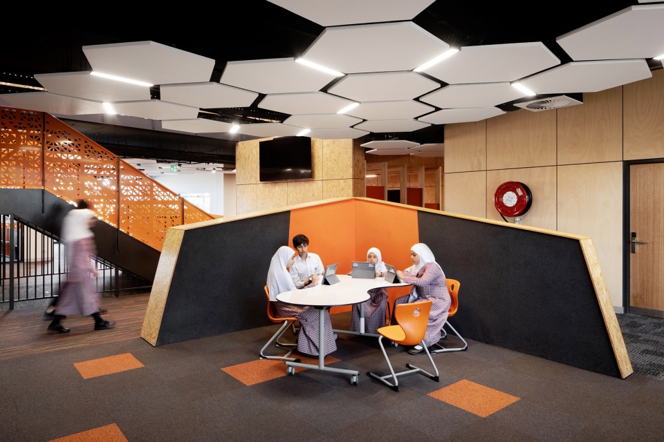 al siraat college year 3 6 learning hub melbourne by gray puksand