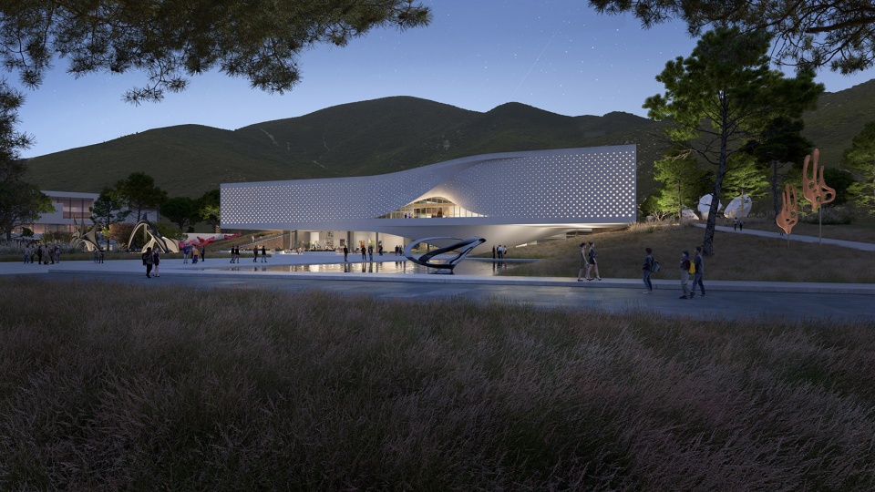 winners of the competition for the chungnam art museum in south korea unstudio da group