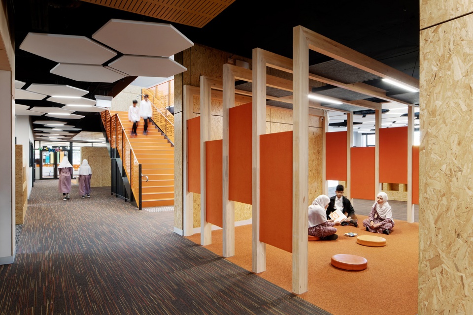 al siraat college year 3 6 learning hub melbourne by gray puksand