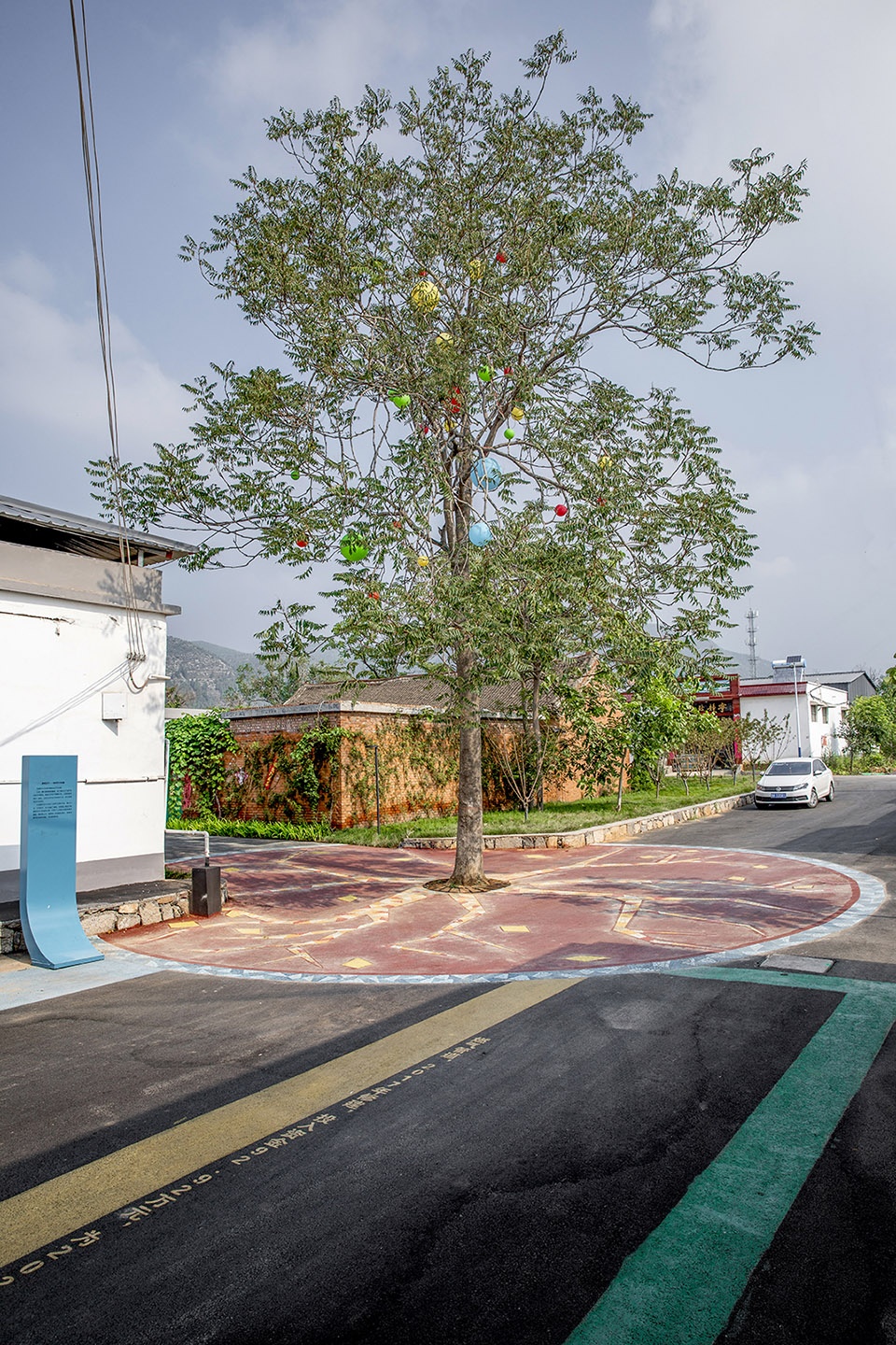 Space Improvement Plan for Zaiwan Village 3andwich Design