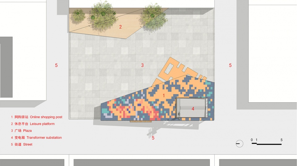 Space Improvement Plan for Zaiwan Village 3andwich Design