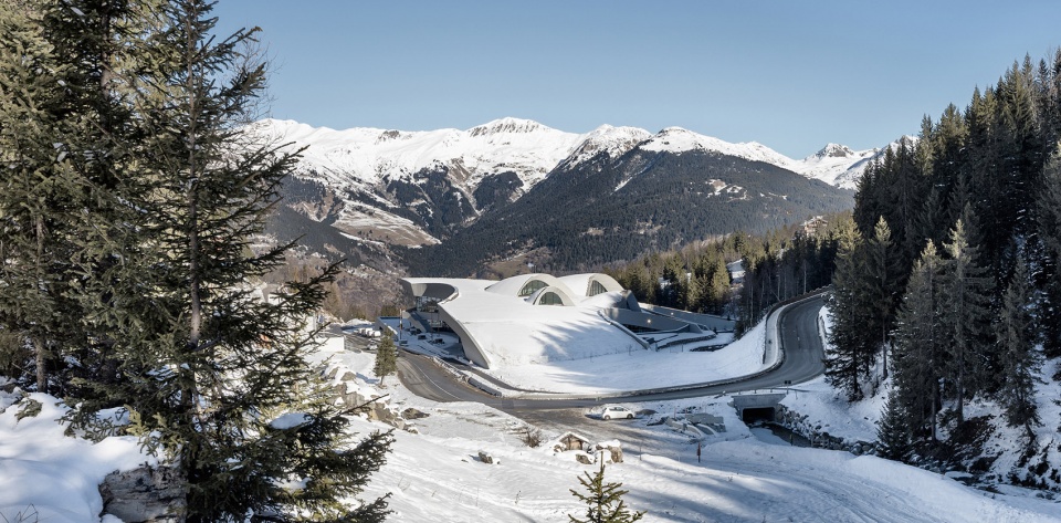 Courchevel Aquatic Centre by Auer Weber