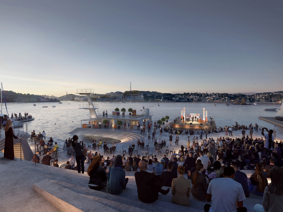 snohetta revives traditional harbor bath knubben