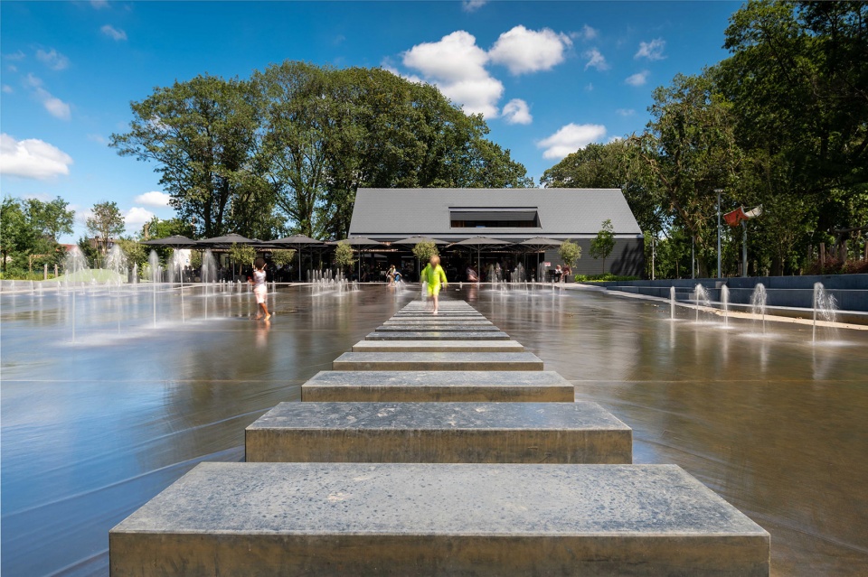 Park Zomerhuis Stekene Belgium by OMGEVING